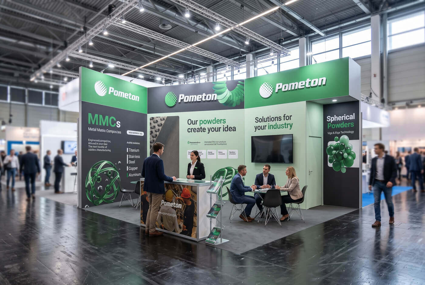 Allestimento stand fieristico
